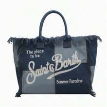 Women Tote Bags - 藏蓝色 - 查看 3