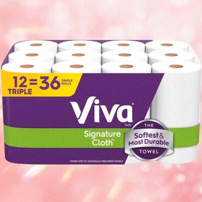 Commercial-Size Pack Viva Cloth Choose-A-Sheet Paper Towels-It Is Extremely Suitable For Wiping Hands And Faces! These Tissues Are Not Only Soft, But Also As Tough As Fabric, Highly Durable And Perfect For Cleaning Stubborn Stains.