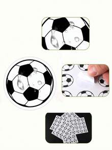 1 Tờ (12 miếng) Hình dán bóng đá World Cup đen trắng sáng tạo, Hình dán trang trí tự dính, Hình dán niêm phong quà tặng, Nhãn dán, Quà tặng tiệc thể thao, Tiệc sinh nhật chủ đề bóng đá, Phụ kiện chụp ảnh họp mặt người hâm mộ, Trang trí bàn làm việc, Hình dán bóng đá, Hình dán trang trí tiệc sinh nhật, Hình dán cổ vũ người hâm mộ, Hình dán trang trí tiệc bóng đá - Hình dán bóng đá - Xem 7