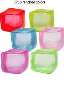 Schylling Nee Doh Sensory Toy - Stress Relief And Squeezing Fun, Square Squeezing Game, Birthday Gift - Christmas Gift, Perfect Gift - Gift - Multicolor - View 7