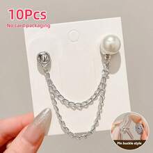 2 chiếc kẹp ống quần denim hình trái tim/nơ đính ngọc trai giả, dùng để tránh ống quần bị kéo lê trên mặt đất, khóa giày chống trượt, điều chỉnh độ dài quần, ngăn ống quần chạm đất, phù hợp với quần jean và quần dài. - A - Xem 37