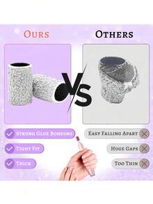 240目指甲打磨砂带，100片装专业白色指甲打磨砂带，美甲修脚砂带套装，含3/32英寸指甲抛光钻头 - 白色 - 查看 3