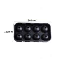 1 khay làm đá bằng silicon có nắp, khuôn đá hình vuông lớn, khay làm đá cho quầy bar rượu whisky và cocktail, máy làm đá tại nhà, khuôn làm đá gia đình - Nhiều màu - Xem 11
