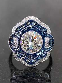 1 PC Glamorous Cubic Zirconia Ring For Women For Wedding Engagement Anniversary Party Jewelry Valentine's Day Gift - 1# - View 1