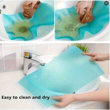 1/4/8pcs Washable Refrigerator Mats, Waterproof And Oil-Proof Fridge Shelf Liners, Freezer Compartment Glass Rack & Drawer Covers - White - View 6