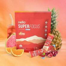 Miriyalyad Nello Superfocus – Nootropic Drink Mix With Lion's Mane, Rhodiola & Alpha-GPC – Supports Memory, Brain Health & Mental Stamina, Enhances Clarity & Sharpness, Helps Fight Brain Fog – Travel Packets (20 Servings) Healthcare Convenient [Free Shipping](2026 Latest Version) - 1件 - 查看 5