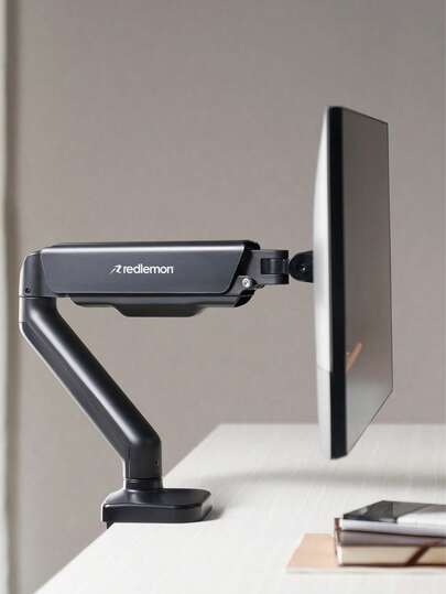 Redlemon Soporte Hidráulico para Monitor de Hasta 32 pulgadas Ajustable