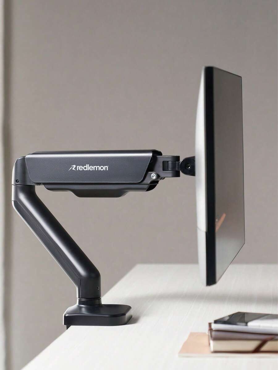 Redlemon Adjustable Hydraulic Monitor Arm For Up To 32-Inch Screens - View 1