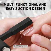 五合一多功能强磁棒，适用于3D猫眼凝胶指甲油，磁性工具，磁性笔，美甲设计，闪粉效果，美甲沙龙魔法工具，美甲用品，美甲工具，美甲艺术工具，返校季，美甲，美甲工具，按压式美甲片 - 黑色 - 查看 8