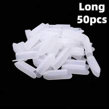 Easy Nail 10/20/50-Piece Cuticle Nipper Protective Sleeves – Transparent PVC Soft Rubber Caps For Beauty Pliers, Nail Tool Protection Caps - Multicolor - View 10