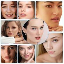 Kit desechable de perforación de oreja/nariz con 2 piezas de perforación de nariz y 2 piezas de perforación de oreja, simple y fácil de usar - Blanco - Ver 9