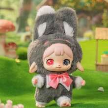 1pc Cute Plush Doll Figure Blind Box, Articulated Skeleton Posable Figurine Pendant Gift (Non-Plush Filled), Random Delivery, Big-Eyed Plush Doll, Home Decor Fruit | Adorable Decorative Item - Multicolor - View 2