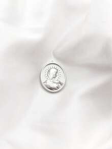 1pc Bohemian Style Multi-Element Necklace Pendant, Suitable For Different Occasions And Daily Wear - Silver - View 15