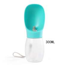 便攜防漏寵物水壺 300ml/500ml，單手操作寵物給水器，旅行露營必備，狗狗用品，幼犬裝備，貓咪用品，狗狗給水器，便攜水碗，戶外遛狗水壺，旅行必需品 - 彩色 - 查看 17