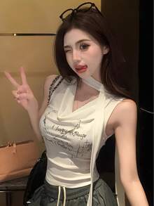 Women Tank Tops & Camis - White - View 3