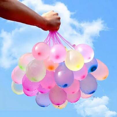 Self-Sealing Water Balloons, Quick-Fill Water Balloons For Water Fights, Pool Toys, Beach Toys, Water Play Toys, Summer Gifts, Gifts, Holiday Gifts, Birthday Gifts, Perfect Gifts