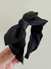 3条装女士时尚缎面蝴蝶结发带，适合日常佩戴，居家、洗脸、上学、海滩、办公、派对、生日、返校、新年、母亲节等场合。 - 彩色 - 查看 8