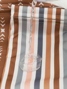 2个装卡通印花单拉链尿布湿袋，婴儿尿布收纳袋 - 彩色 - 查看 3