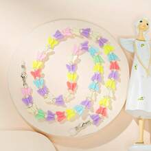 1 Piece Of Acrylic Heart-Shaped And Star-Shaped Mixed Women's Eyeglass Chain - Hình trái tim - Xem 3