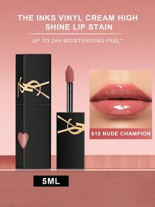 Yves Saint Laurent YSL THE INKS VINYL CREAM 高光泽唇釉 -610 - Nude Champion - 5.5毫升/0.18液体盎司 - #610 - 查看 1