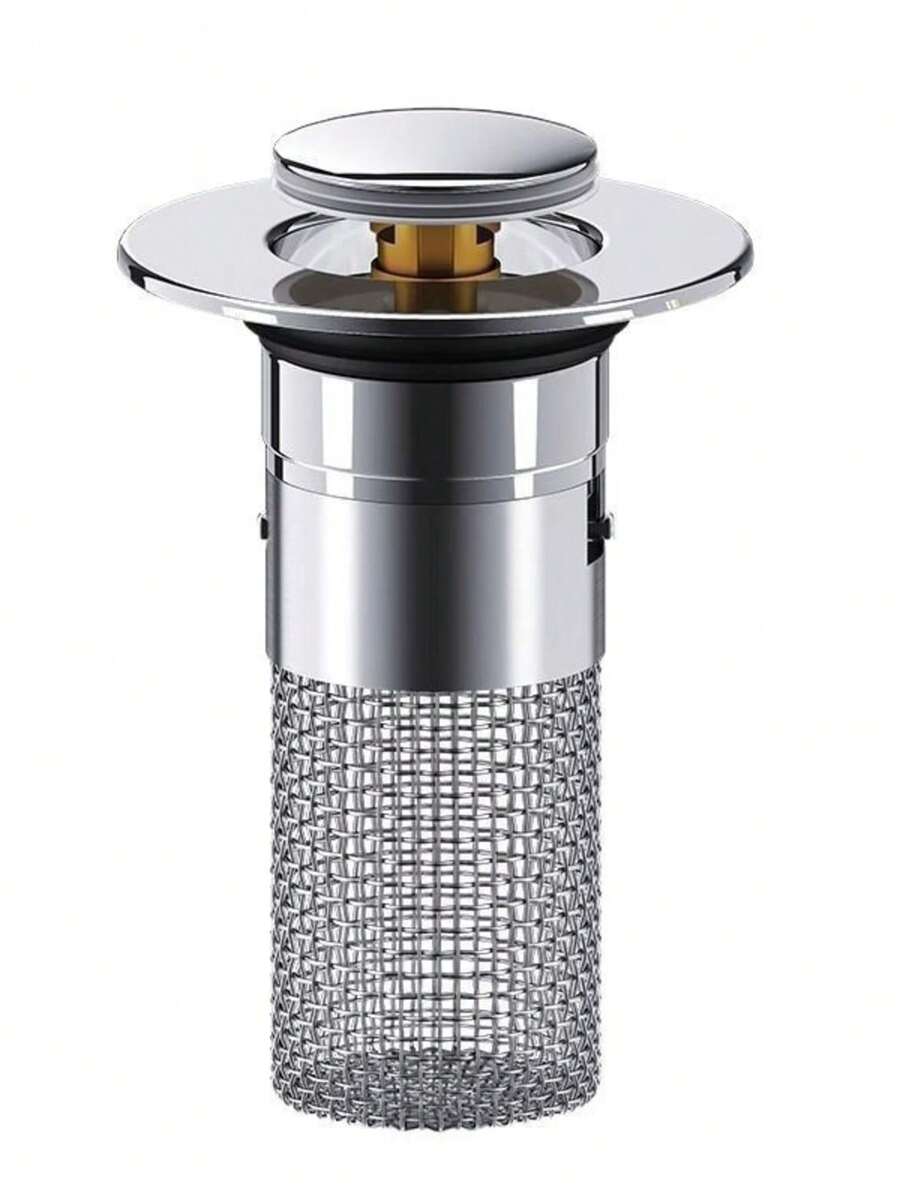 1个弹出式浴室水槽排水塞，适用于1.34-1.57英寸排水管 - 適用於 1.34-1.57 英吋排水管 - 查看 1