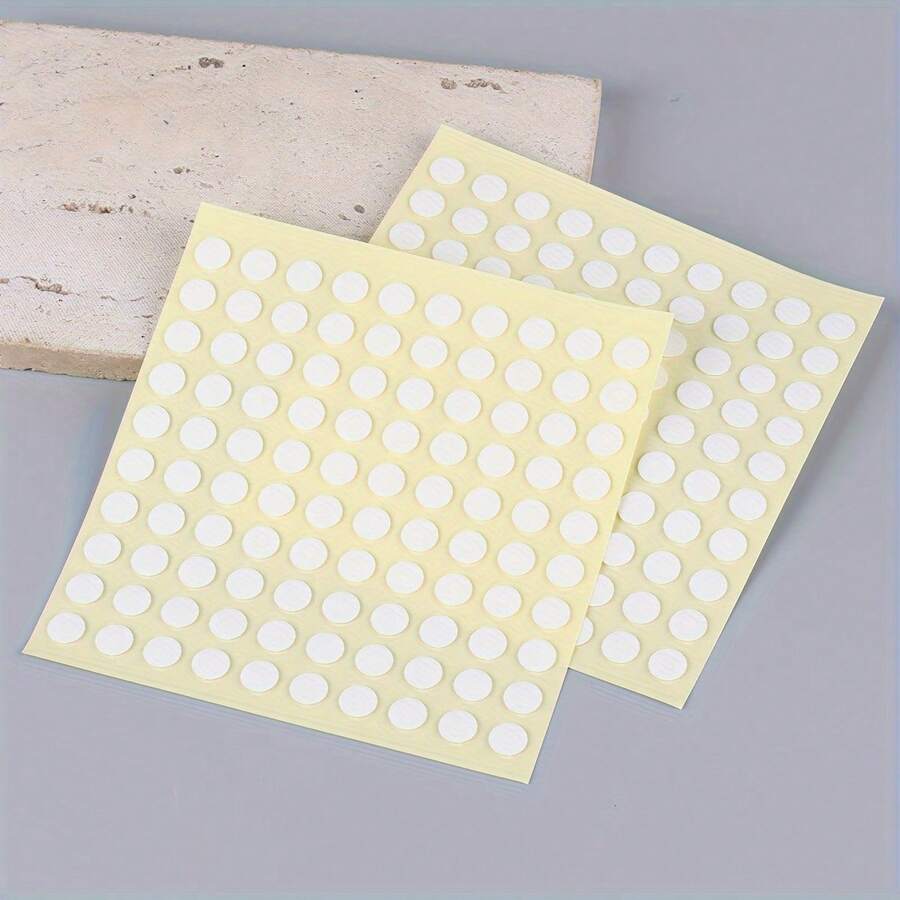 5pcs Nail Art Display Board With Adhesive - Clear - View 1
