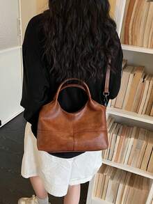 Tote Bag Cute Embroidered Hanging Accessories Light Commuting Casual All-Matching Shoulder Bag Student Party Daily Travel Large Capacity Underarm Bag Small Design Women's Bag - Multicolor - View 7