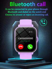 Nuevo reloj inteligente de alta definición y pantalla táctil completa, con función de llamada inalámbrica (marcación, respuesta), gran variedad de esferas de reloj, monitoreo deportivo, notificación de mensajes, recordatorio de múltiples aplicaciones, compatible con teléfonos Android e iOS, el regalo perfecto para hombres y mujeres - Multicolor - Ver 7