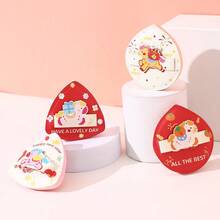 BATENG 1pc Powder Puff With Pony Pattern,Makeup Blenders,Makeup Sponge Puff Suitable For All Skin Types With Storage Box,Thick And Soft,Cream And Powder For Flawless,Soft And Skin Friendly Makeup Puff,Makeup Tools Easy Carrying Or Travel,Room Decor,Vanity,Bedroom,Gifts,Gifts For Women,Christmas Gifts - Multicolor - View 6