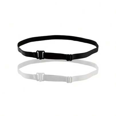 1pc Adjustable Waist Belt, Knit Sweater Shirt Waist Cincher Tool, Black Elastic Waistband To Prevent Belly Bulge, Used For Shirt Styling And Tailoring, Elastic Waistband Can Change The Style Of The Top