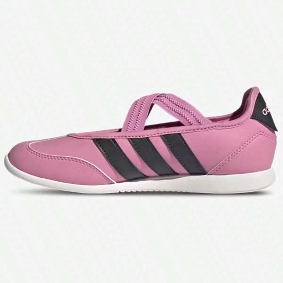 Adidas Barreda Mary Jane Bliss Pink Carbon Casual Sneakers Kids JP6738 - 粉色 - 查看 1