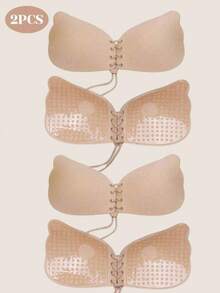 2-In-1 Push-Up Bra, Suitable For Small Bust, Reusable Enhancing Bra. Suitable For Backless, Strapless Dresses And Daily Wear - Multicolor - View 17
