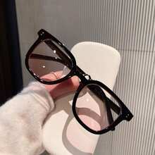 New Rivet  Square Frame Fashion  Blush-Colored  For Women With Unique Style - 亮黑腮紅 - 查看 2