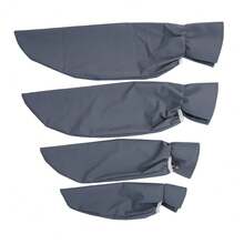 1pc Detachable Waterproof & Dirt-Resistant Universal Tail Cover, Available In Multiple Sizes - Grey - View 5