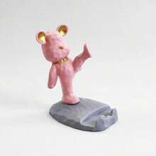 1 pieza Soporte ajustable para teléfono móvil con decoración en forma de oso de dibujos animados, compatible con smartphones y tabletas, adecuado para escritorio, mesita de noche, sala de estar, estudio, dormitorio, regalo para cumpleaños, graduación, fiesta de primavera - Multicolor - Ver 11