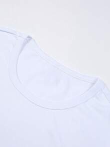 Disney T-shirt printemps/été à manches courtes et col rond, imprimé Toy Story Cuisi style western rétro, décontracté et polyvalent, tissu confortable, adapté à toutes les saisons. - Blanc - Voir 3