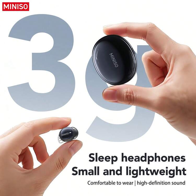 MINISO MS216 New AI Translation Wireless Earbuds, with up to 24 Hours of Battery Life, Supports Translation in 134 Languages, Featuring Noise-canceling, Sleep Mode, HD Sound Quality, and Extended Battery Life. Ideal for Fitness, Sleep - 查看 10