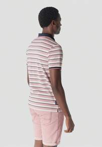 Koroshi Herren Sport Poloshirts - Weiss - Übersicht 3