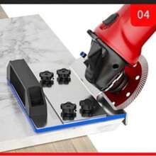 45 Degree Stainless Steel Manual Edging Bracket For Stone And Tile Cutting - Precision Tool Kit, Preferred By Craftsmen And Professional Masons, Durable Structure, Tile Cutting Tool - 1 - View 9