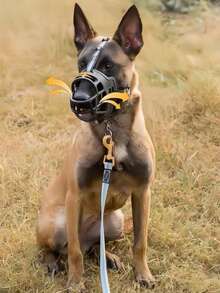 Bozal de perro duradero, detiene eficazmente el ladrido y la ingesta de basura - Adecuado para perros medianos a grandes - Anti-mordedura, anti-acoso, anti-perturbación - Precio asequible, material de alta calidad, múltiples tamaños disponibles - Protección de bozal para mascotas - Negro - Ver 12