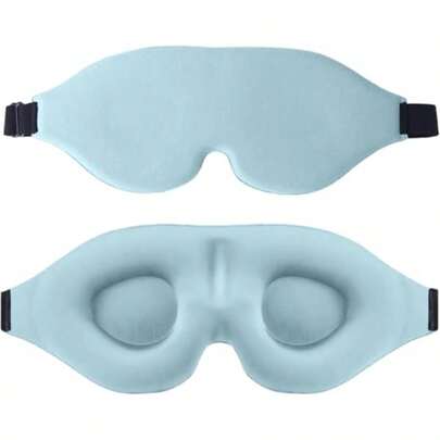 Eye Mask For Sleeping Sleep Mask For Side Sleeper Light Blocking 3D Sleeping Eye Mask For Women And Men Zero Pressure Soft Breathable Eye Cover With Adjustable Strap Travel Essential