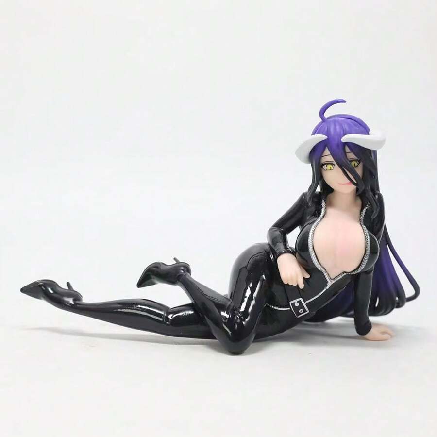Overlord Albedo Lying Ver Anime Figure Desktop Decor - Sleeping Posture Yabede [Bagged] - View 1