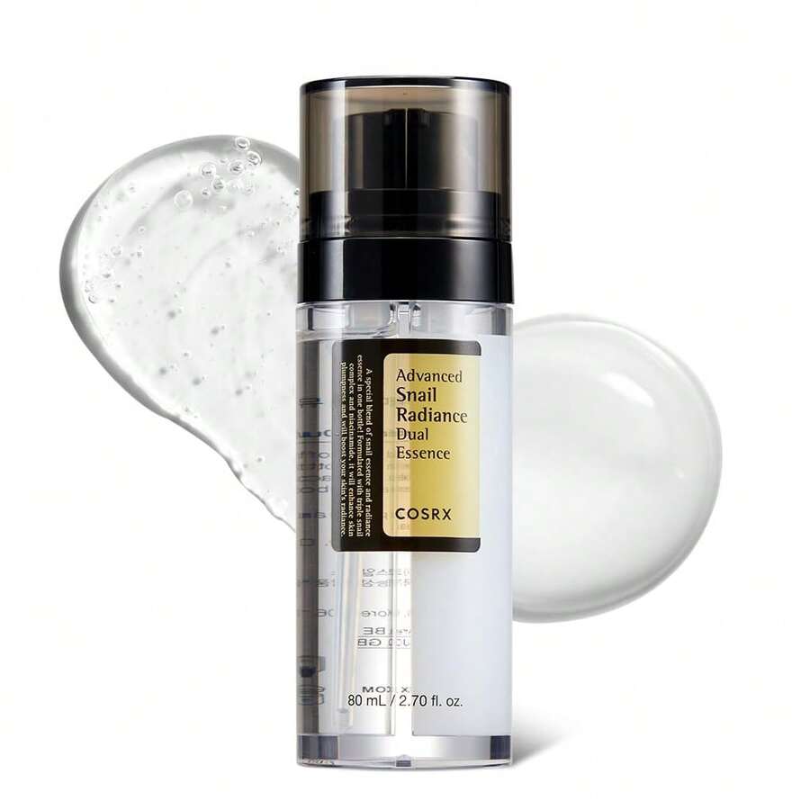 Snail Mucin 74% + Niacinamide 5% Dual Essence, Anti Aging Face Serum For Dull Skin, Sensitive Skin, Korean Skin Care, 2.70 Fl.Oz / 80ml - Snail Mucin 74% - 查看 1