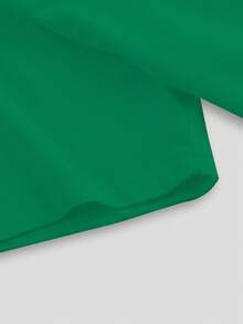 Green 1pcs Women's Von Ditch Dragon Floral Design Red And Green Print Fabric Soft & Skin-Friendly Unisex Style Gifts For Spring Festival, Valentine's Day, St. Patrick's Day & World Cup-Van Dutch Dragon Print Women T Shirt Classic Americana Style Graphic - 綠色 - 查看 2