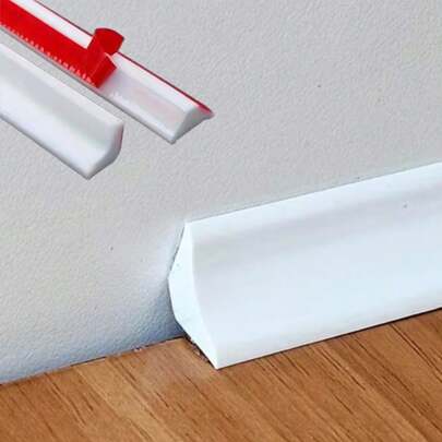 1 pieza Tira decorativa de techo autoadhesiva y suave, decoración DIY para cocina, baño, ventana