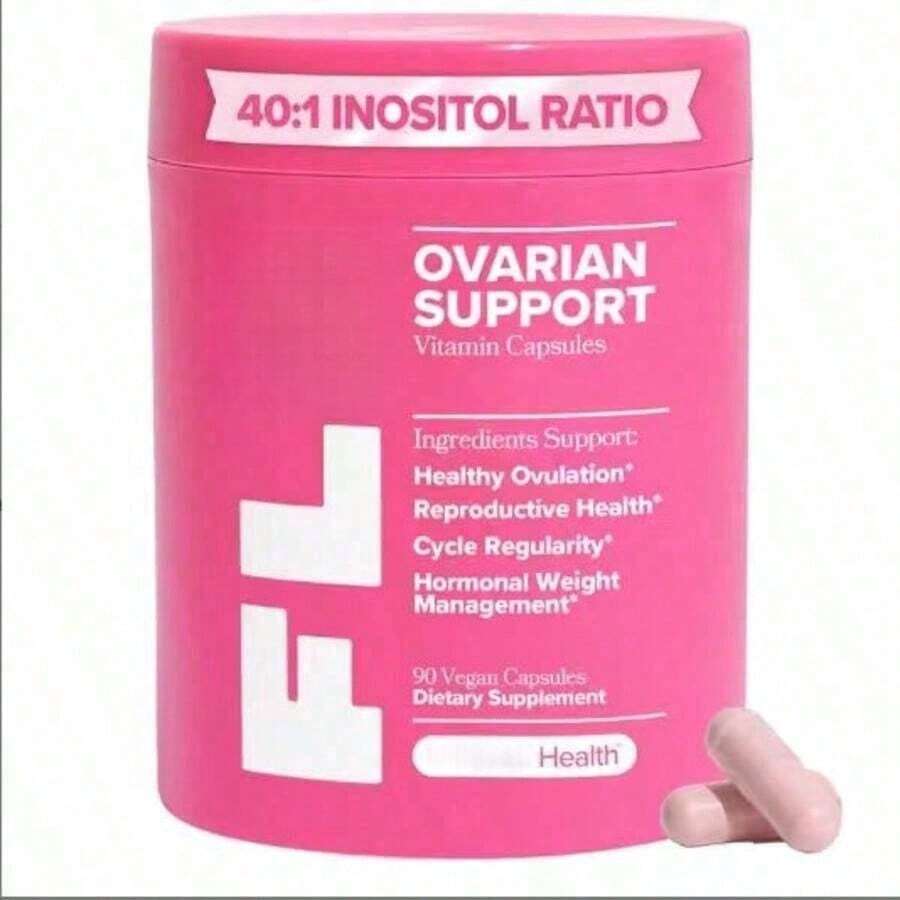 Ovarian & Hormone Support Supplement For Women | With DIM, Myo & D-Chiro Inositol For Cycle Regularity & Healthy Ovulation | 30 Servings - Others - View 1