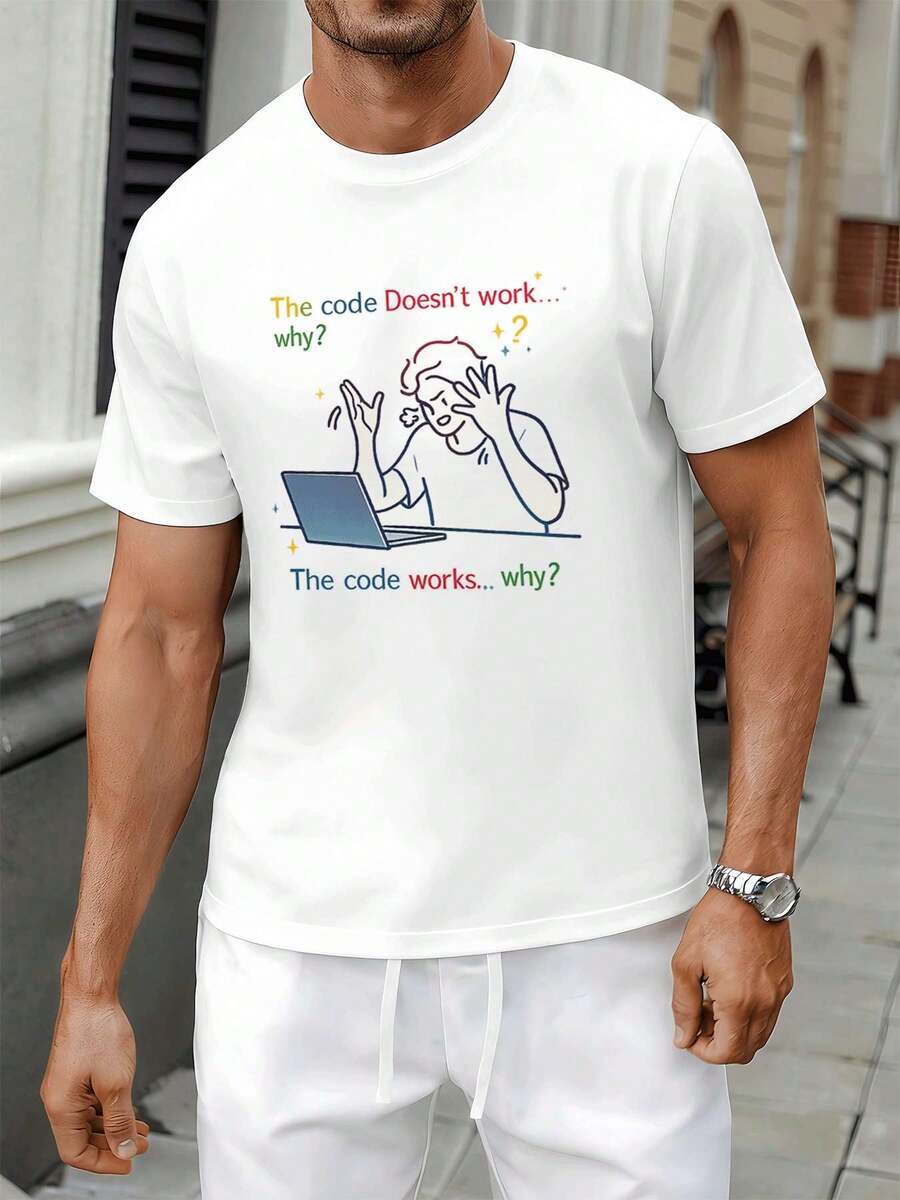 Men T-Shirts - White - View 1
