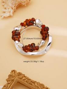 Set de 2 pulseras casuales y versátiles de forma asimétrica para niñas - Unitalla - Ver 3