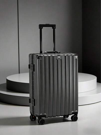 Mala de viagem rígida de 20 polegadas em ABS com duas rodas giratórias, expansível, com trava TSA, estrutura de alumínio e rodas com rotação de 360°. Ideal para o Dia dos Namorados, essencial para viagens de inverno, presente para ela, presente para ele, presente para a mãe e para casamentos.