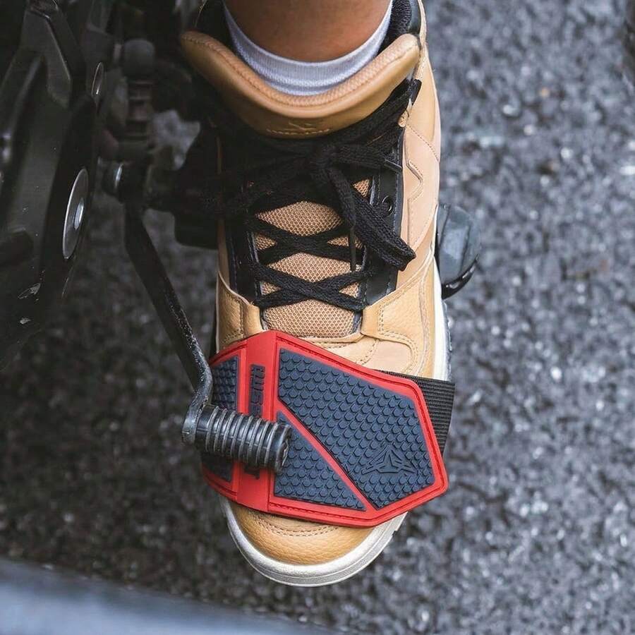 Universal Anti-Slip Motorcycle Shift Pad Rubber Boot Protector Gear Shifter Cover Motorbike Riding Accessories - Multicolor - View 1